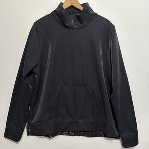 Under Armour Synthetic Mock Neck Mirage Cold Gear Pullover Sweatshirt Size L